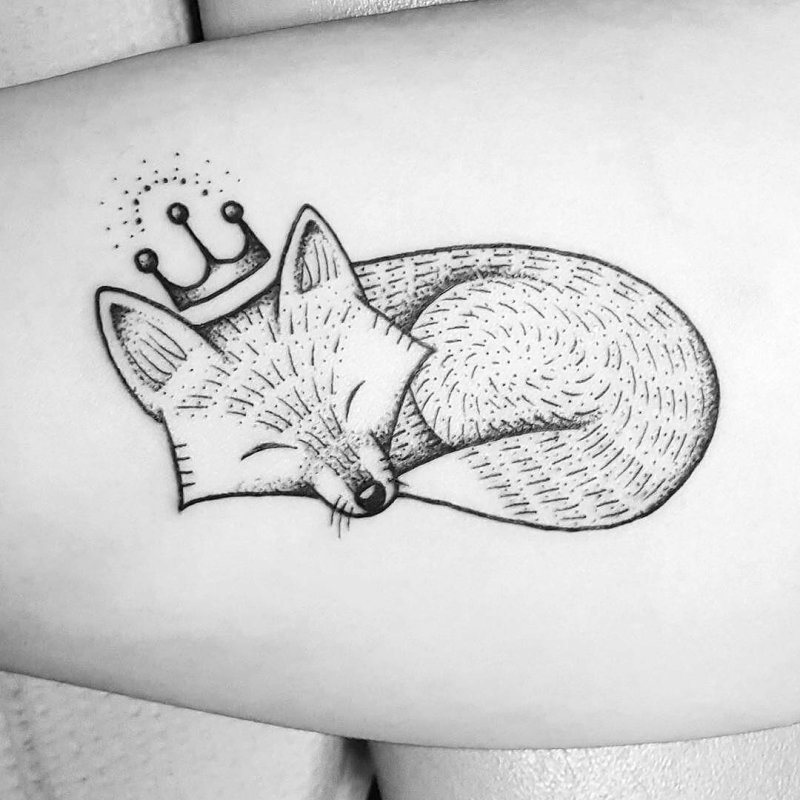 Fox tattoo